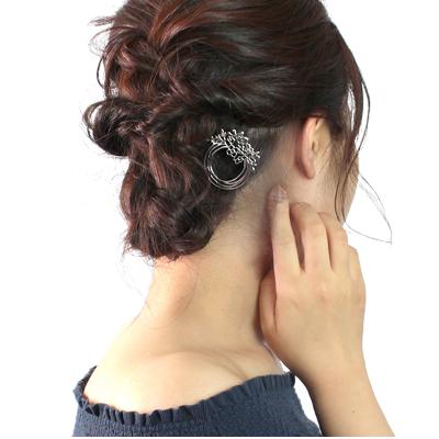 ふるさと納税 静岡市 【女性のアイデア×職人技】KANZASHI　Wreath　Flower　1本 |  | 02