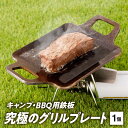 【ふるさと納税】鉄板 キャンプ BBQ用鉄板 グリルプレート 1 ～ 2人 向け 受注生産 千成工業 PLAYFUL キャンプ アウトドア BBQ グランピング ソロキャンプ アウトドア用品 キャンプギア 鉄板料理 愛知県 小牧市 送料無料