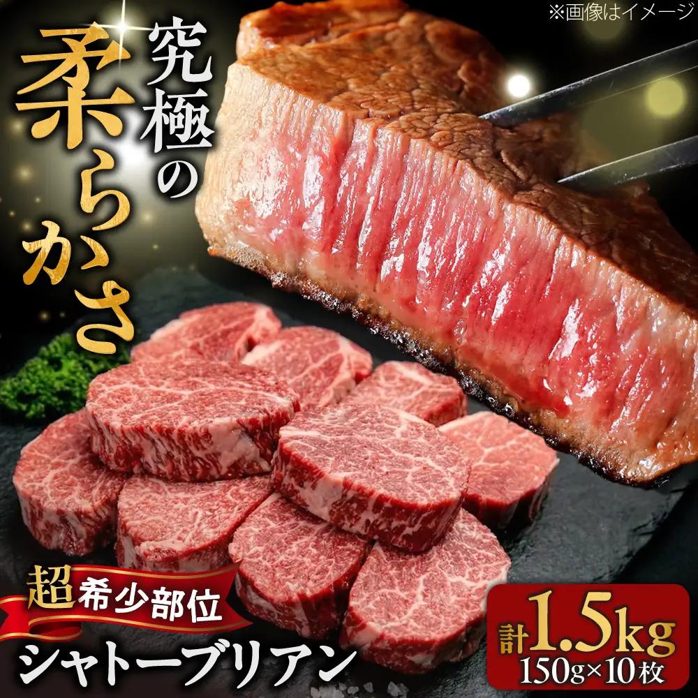 博多和牛 シャトーブリアン 150g×10枚 （計1.5kg）[BGBY041] シャトーブリアン ステーキ