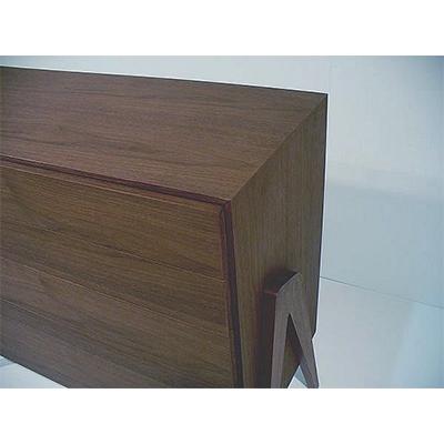 ふるさと納税 大川市 BoraChest ウォールナット材・オイルフィニッシュ(4段チェスト)mufactory |  | 02