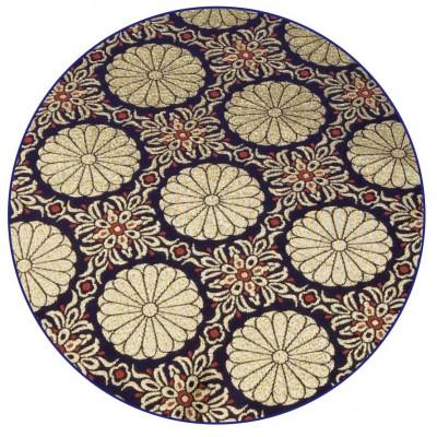 ふるさと納税 富士吉田市 金襴仏前座布団カバー 銘仙判 55×59cm 手洗い可/十六菊紋様 日本製 |  | 03