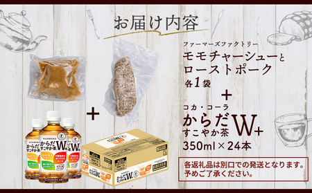 モモチャーシュー＆ローストポークとからだすこやか茶のセット【C99011】
