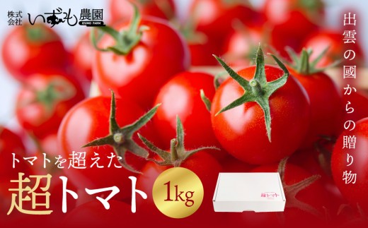 
                  出雲の國からの贈り物～トマトを超えた超トマト１kg | トマト とまと 野菜 やさい 新鮮 産地直送 贈答 出雲 出雲市 
                