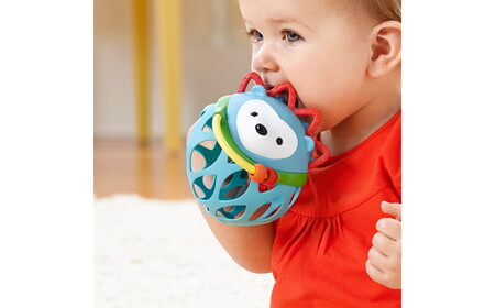 No.343-02 ダイパーケーキ/ロールアラウンドラトル/ヘッジフォッグ ／ おむつケーキ 出産祝 ギフト 贈り物 女の子 男の子 赤ちゃん ベビー ベビーギフト ガラガラ おむつ 紙おむつ Sサイ