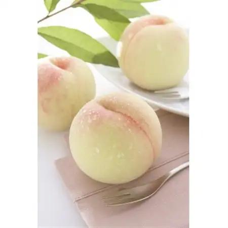 2027年先行予約　岡山白桃　ロイヤル　(1箱3玉入り)800g_果物・フルーツ もも  モモ 桃_【配送不可地域：離島】【1598070】