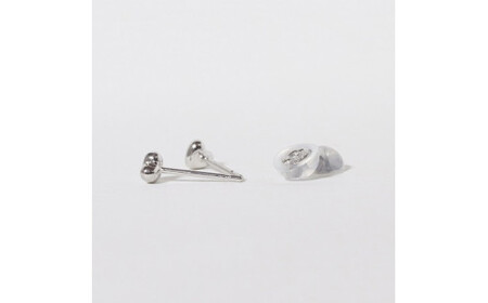 プラチナ 変形ハート ピアス  山梨 プラチナ ピアス シンプルピアス PT900 プラチナ900 ジュエリー アクセサリー 山梨県 甲斐市 BQ-41