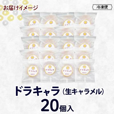 ふるさと納税 洞爺湖町 洞爺湖温泉 ドラキャラ 20個入 生キャラメルどら焼き 岡田屋 北海道 洞爺湖町 |  | 03