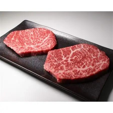 帯広牛 モモ ステーキ セット 計560g (140g×4パック) 山わさびすりおろし付き_肉 ステーキ 牛肉 ビーフステーキ  調味料   _【配送不可地域：離島】【1483769】