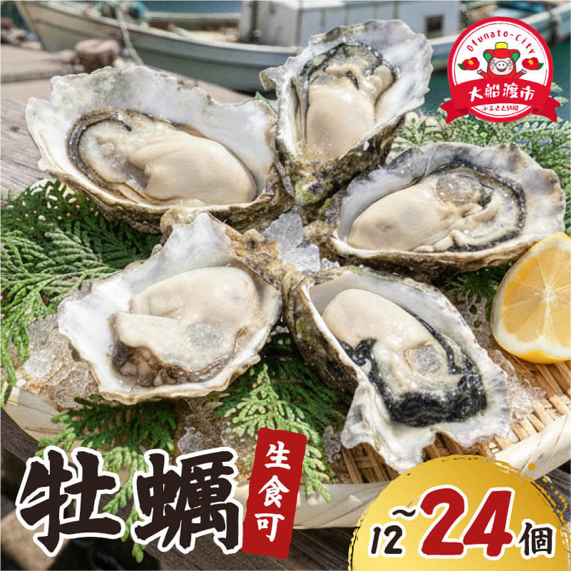【ふるさと納税】 生食可 冷凍 牡蠣 殻付き牡蠣 春っこ牡蠣 選べる容量 1袋 or 2袋 (1袋/12個入) 冷凍 殻付き牡蠣 かき 牡蠣 カキ オイスター 揚げ物 鍋 夕飯 おかず おつまみ 晩酌 米 丼 海産物 海鮮 魚介 魚介類 贈答品 お中元 お歳暮 大船渡 三陸 岩手県 国産