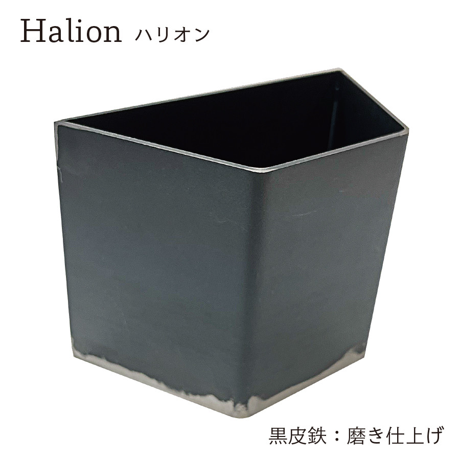 Halion(ハリオン)  ブックエンド （黒皮鉄 / 酸洗鉄）