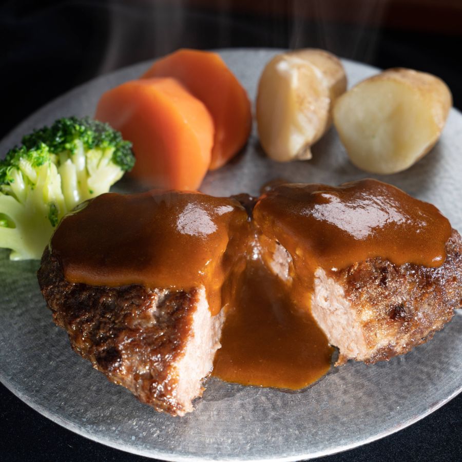 ＜長太屋＞松阪牛ハンバーグ3個