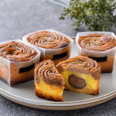 ふるさと納税 いちき串木野市 季節限定!霧島産 和栗 をまるごと1つ使用!和栗の洋生菓子<栗凛(くりりん)>10個 セット!常温 |  | 01