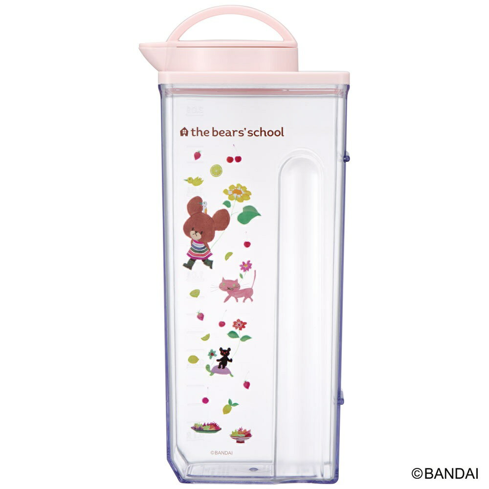 【ふるさと納税】 冷水筒 ピッチャー ジャグ 麦茶ポット 卓上ポット 2l 横置き 可能 2リットル おしゃれ スケーター CJ22N キャラクター グッズ ピッチャー 水差し プラスチック 麦茶 ポットくまのがっこう クマの学校 男の子 女の子 女子 奈良県 奈良市 7-251