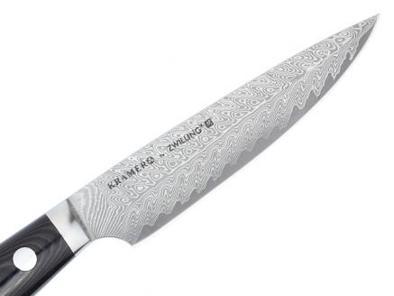 Zwilling ツヴィリング 「 ボブ・クレーマー ユーロ ステンレス ユーティリティー 130mm 日本製 」 ダマスカス ペティ 多層鋼 岐阜県関市製 【日本正規販売品】 Bob Kramer 