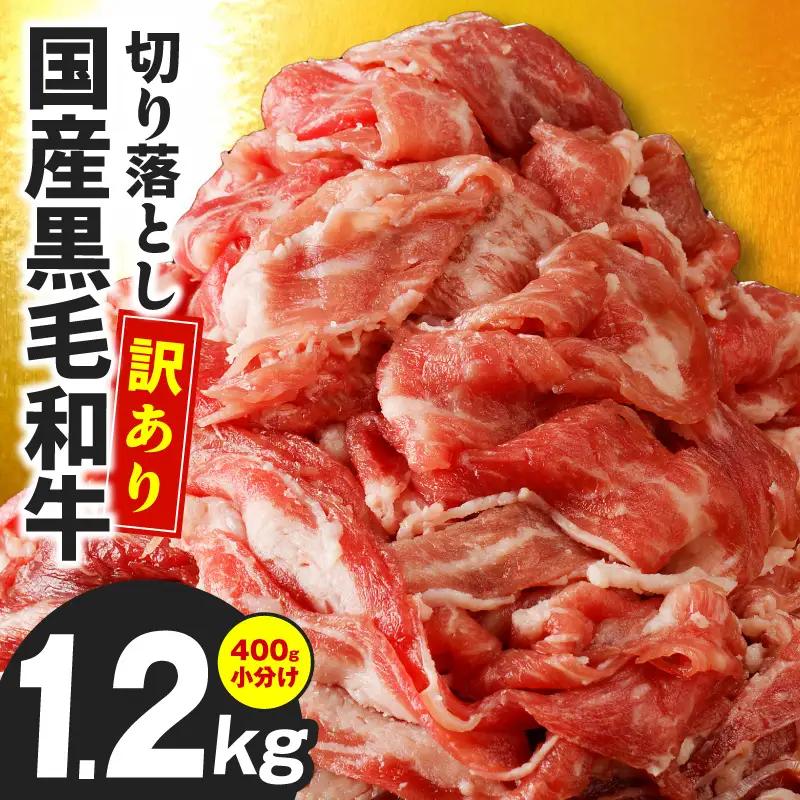 ＼訳あり／黒毛和牛 切り落とし 1.2kg｜極味付け 小分け 切り落とし 訳あり 部位不揃い