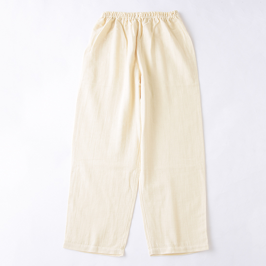 2重織りパジャマ　紳士L【オーガニックコットン100%】