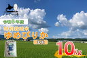【ふるさと納税】令和5年産北海道米を代表する人気の品種「ゆめぴりか」（玄米・10kg）