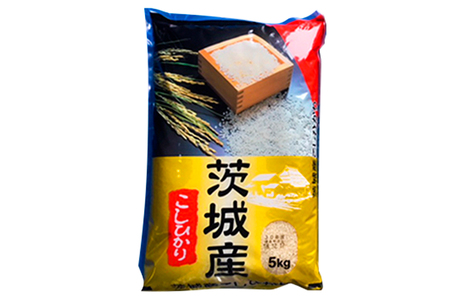 新米【令和7年産】お米の王様！茨城県産 コシヒカリ 白米 5kg×1袋｜おこめ 精米 こしひかり 直送 稲敷 茨城 [1819]