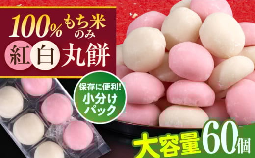 【先行予約】【訳あり】丸餅 6個入り×10パック 60個入り 大容量 もち 餅 【有限会社さかくら総本家】 [AKEI006]