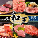 【ふるさと納税】 定期便 6回 和王 贅沢食べ尽くしコース A5 ランク ステーキ 焼肉 すき焼き しゃぶしゃぶ ブロック肉 黒毛和牛 お肉 肉 牛肉 熊本県産 送料無料