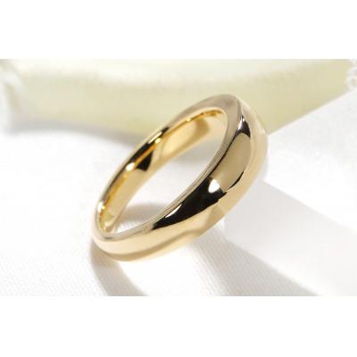 ふるさと納税 昭和町 K18YG 地金 無垢 リング 7号 |  | 02