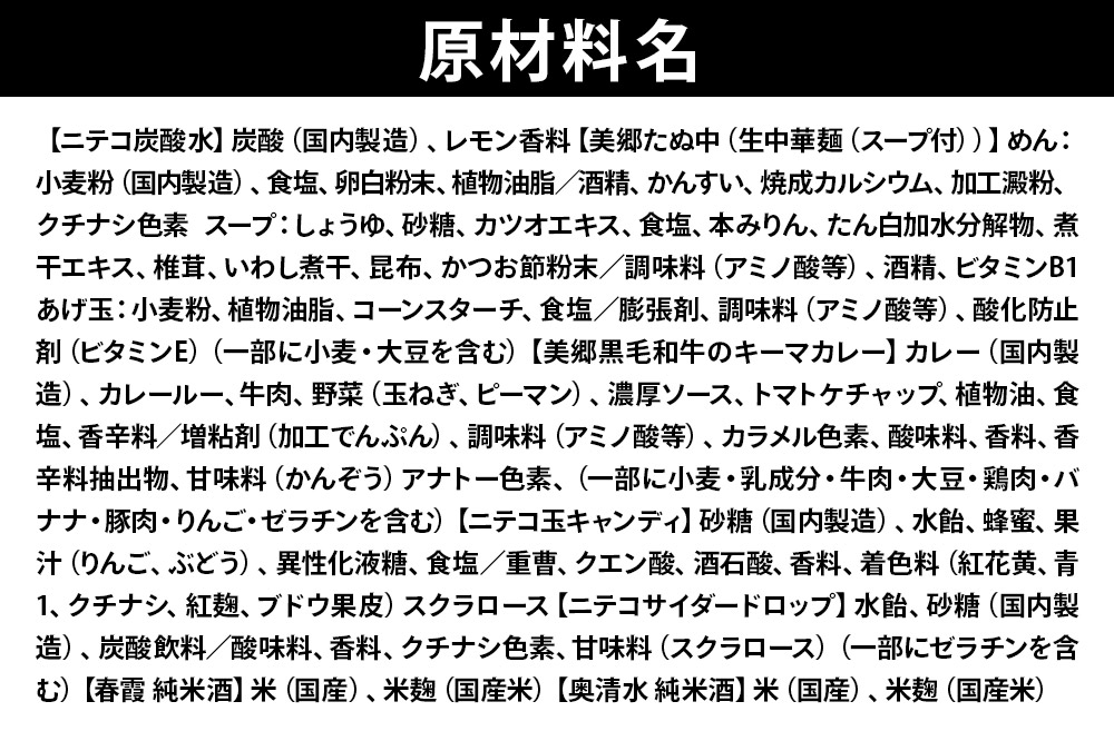 炭酸飲料 ニテコ炭酸水12本と美郷の美味しいものセット