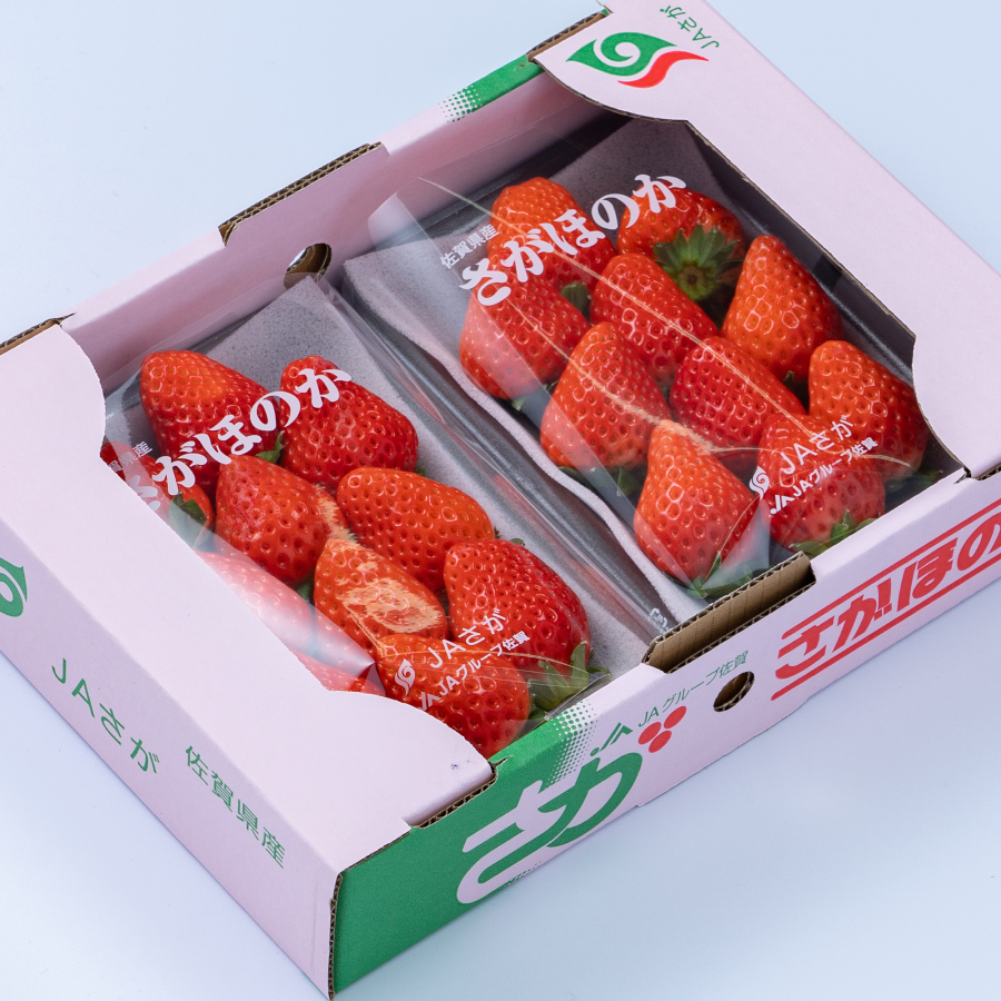 ＜岩田屋本店・南国フルーツ＞佐賀のいちご・さがほのか4パック