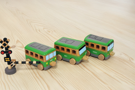 江ノ電 Wooden toys おもちゃ 【 おもちゃ 】