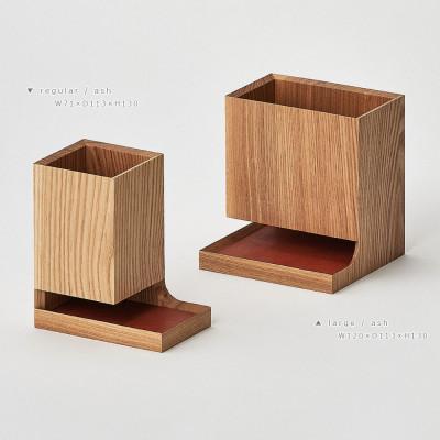 ふるさと納税 旭川市 SASAKIのDuplexPenHolder -Large A【旭川クラフト木製ペン立て】03478 |  | 03