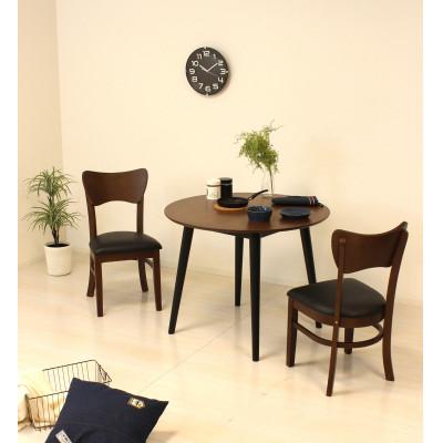 ふるさと納税 海南市 フェブラ　ダイニングチェア2脚組　ブラウン |  | 02