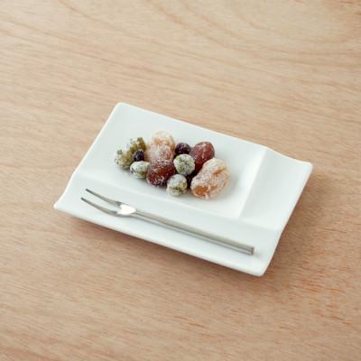 ふるさと納税 瑞浪市 【美濃焼】(miyama.)パレットプレートS　四枚組　ホワイトマット |  | 02