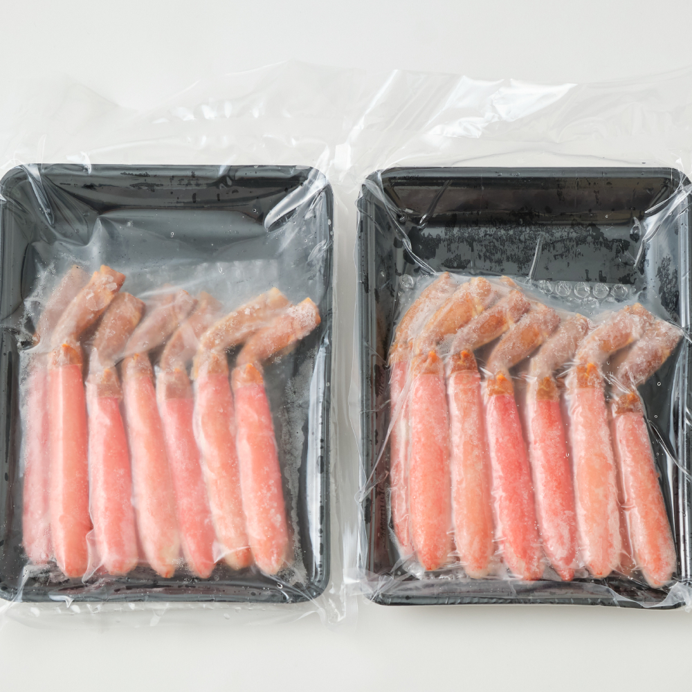 26-41 【生食可】特大・生ずわいがに脚ポーション1kg(500ｇ×2)