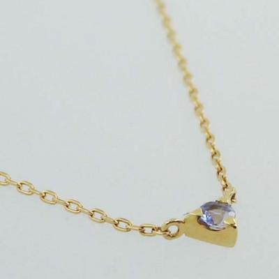 ふるさと納税 中央市 K18イエローゴールドタンザナイトネックレス |  | 01