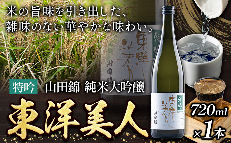 
            日本酒 新酒 東洋美人 特吟 山田錦 純米大吟醸 1本 720ml 福岡吟醸倶楽部株式会社《30日以内に出荷予定(土日祝除く)》福岡県 鞍手郡 鞍手町 酒 冷酒 送料無料
          