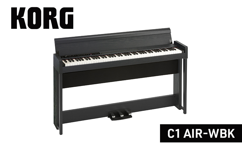 C1 AIR-WBK　ピアノ 電子ピアノ デジタルピアノ 電子楽器 日本製 RH3鍵盤 Bluetooth対応 88鍵盤 ウッデン・ブラック