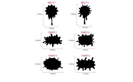 文字入れ蛍光色ゴルフマーカー(Splashレターシリーズ)オリジナルマーカー作成 ゴルフ用品 ギフト プレゼント 記念 おしゃれ ゴルフ好き 千葉市 千葉県 ブライトレッド