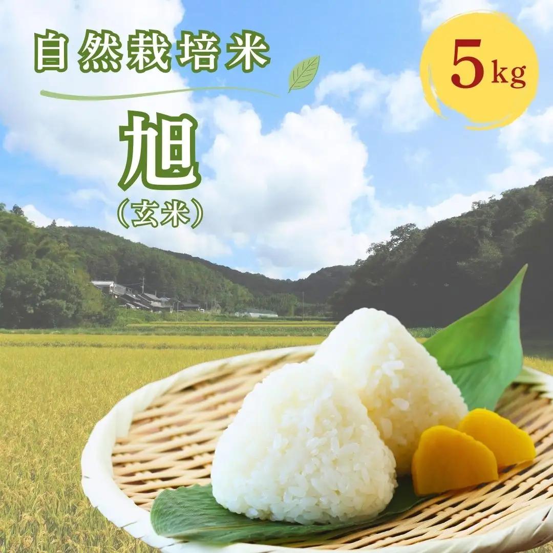R8年産玄米 自然栽培 旭（玄米）5kg