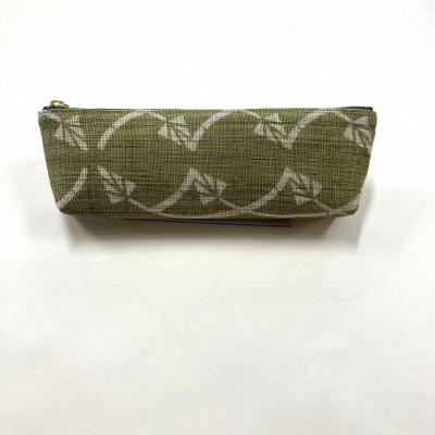 ふるさと納税 豊見城市 【ウージ染め】麻ペンケース