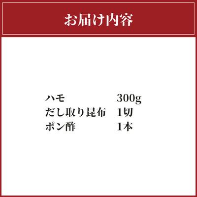 ふるさと納税 日出町 ハモ　しゃぶしゃぶ　300g |  | 01