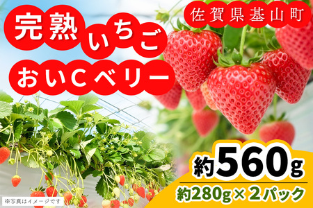 【ふるなび限定】【農場直送いちご】おいCベリー(約280g×2P)K100037 FN-Limited-PR