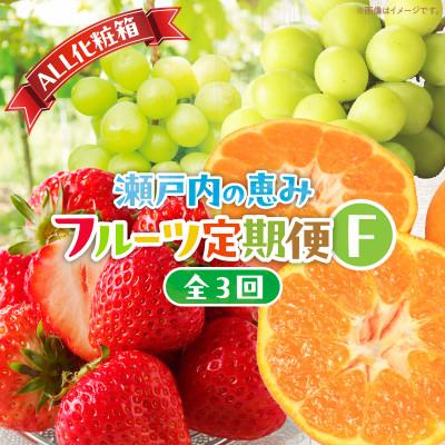 ふるさと納税 高松市 【発送月固定定期便】【ALL化粧箱】高松市自慢のフルーツ【F】全3回