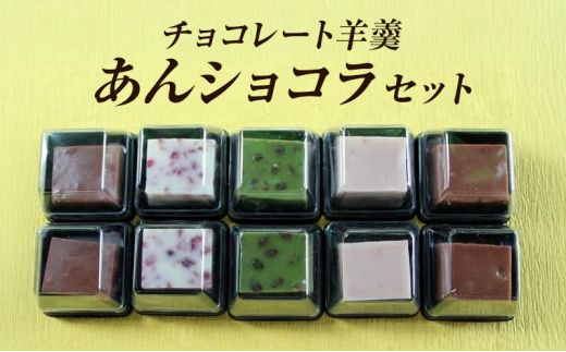 和菓子 チョコレート羊羹「あんショコラ」セット 羊羹