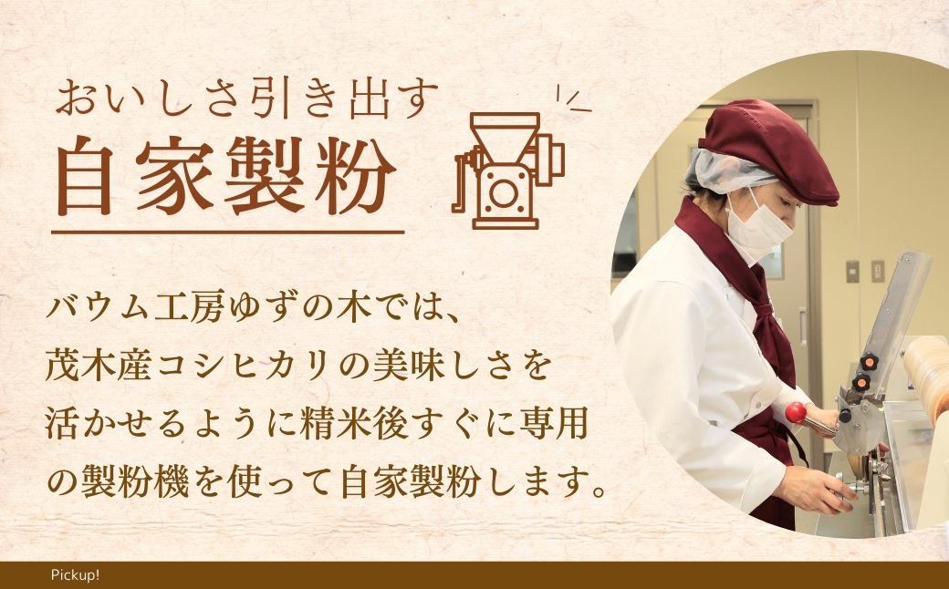 バウムクーヘン 茂木町産米粉100%使用 チーズインバウム 10個 | バームクーヘン スイーツ コシヒカリ 米粉 チーズ ブルーベリー グルテンフリー 発酵 バター コーヒー ベイクドチーズケーキ 
