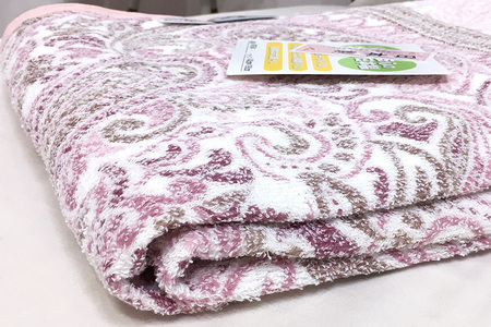 日本製 タオルケット シングル 140×190cm 1枚 N-MT-941 ピンク [4743]