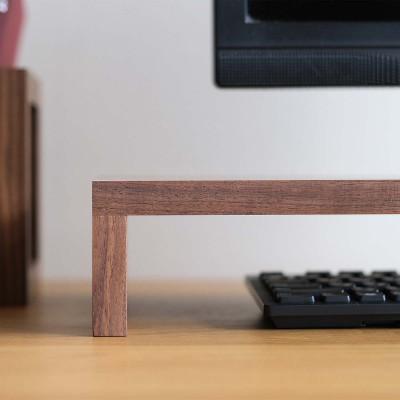 ふるさと納税 府中市 府中市の家具　モニタースタンド(収納ラック)　ウォールナット材 |  | 03