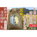 【ふるさと納税】【新米予約・令和6年産】定期便6ヶ月：玄米8Kg 生産者限定 南魚沼しおざわ産コシヒカリ | お米 こめ 白米 コシヒカリ 食品 人気 おすすめ 送料無料 魚沼 南魚沼 南魚沼市 新潟県産 新潟県 精米 産直 産地直送 お取り寄せ お楽しみ