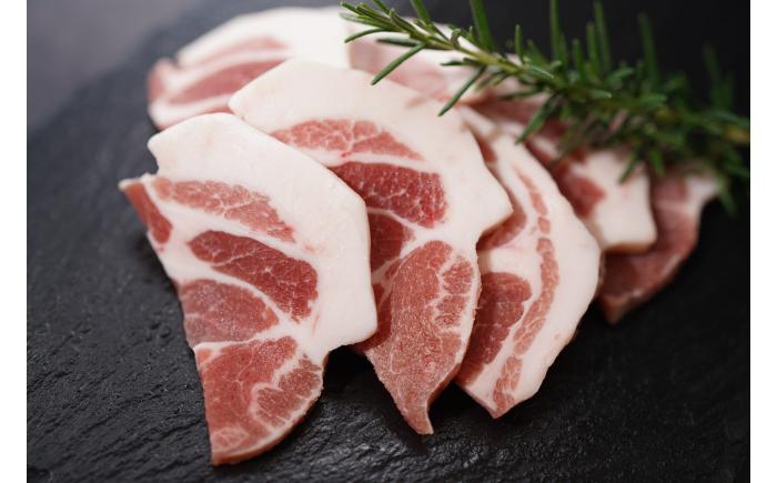 【香心ポーク】焼肉用厚切り、しゃぶしゃぶ用薄切りのセット(計約1.3kg)【有限会社コーシン】 [BHAH008]