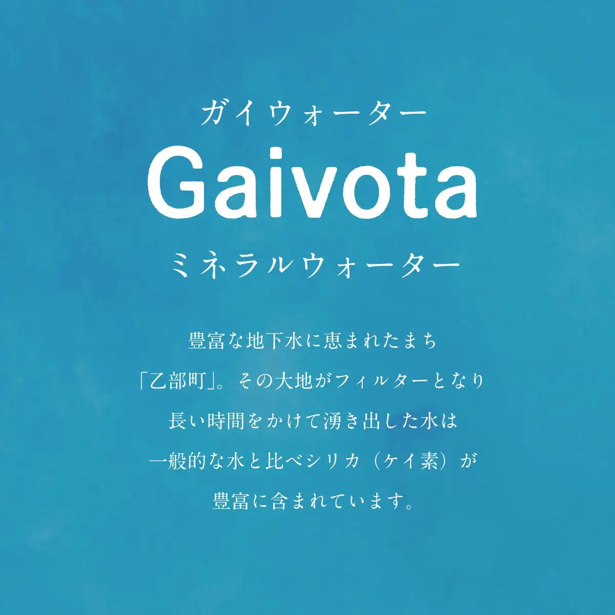＜Gaivota　瓶1箱(720ml×12本)＞北のハイグレード食品 天然シリカ水  ミネラルウォーター  軟水 ボトルタイプ 瓶 北海道産 北海道 乙部町 天然水 美容 ケイ素 無添加 シリカ ガイ