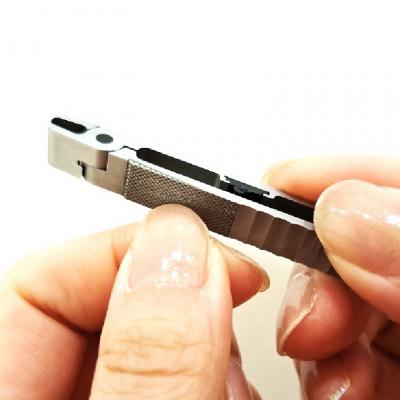 ふるさと納税 関市 爪切り 【きでんじ(喜伝次) ミニニッパー爪切り(爪ヤスリ付)・レザーケース付】 |  | 02