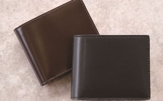 
                  [bell la bell] コードバン 二つ折り財布（全3色） | 財布 二つ折り コードバン 革財布 メンズ財布 ビジネス財布
                
